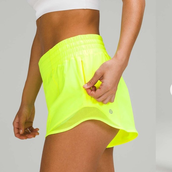 lululemon athletica Pants - Lululemon Hotty Hot High-Rise Short 2.5"
Highlight Yellow